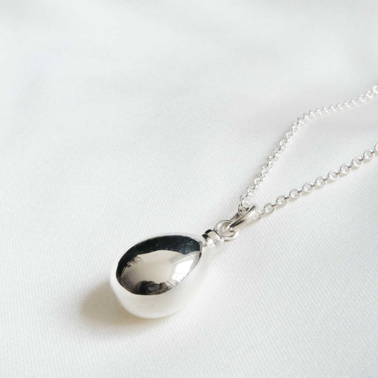 Ashes Jewellery Teardrop Necklace 925 Sterling Silver - Ashes Jewellery AE