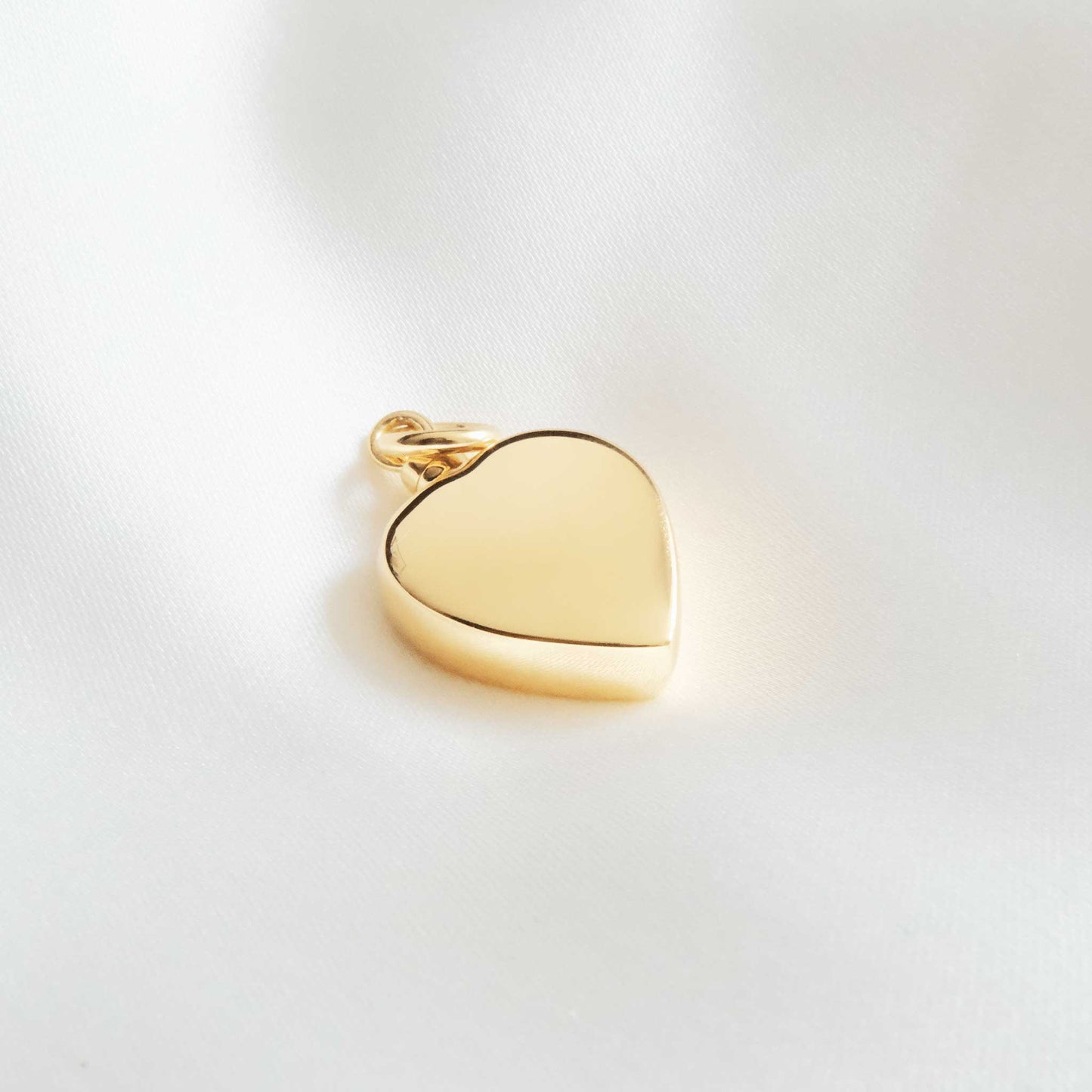 Heart Urn Jewellery Necklace Gold 9K - Ashes Jewellery AE