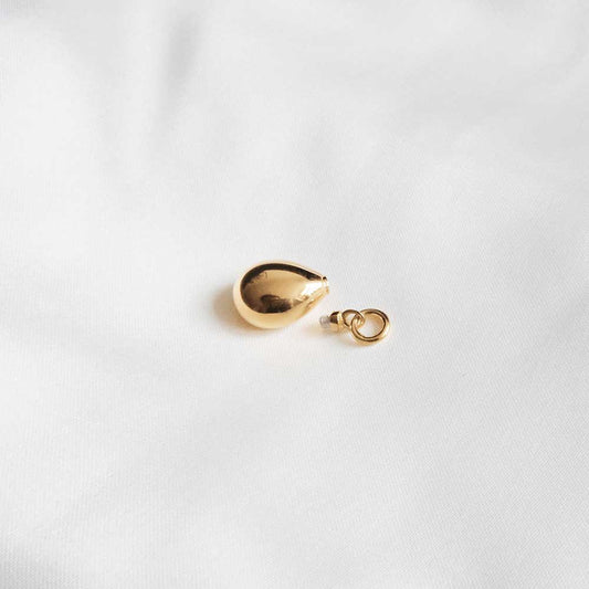 Teardrop Ashes Necklace in 18K Gold Plating – Keepsake Pendant - Ashes Jewellery AE