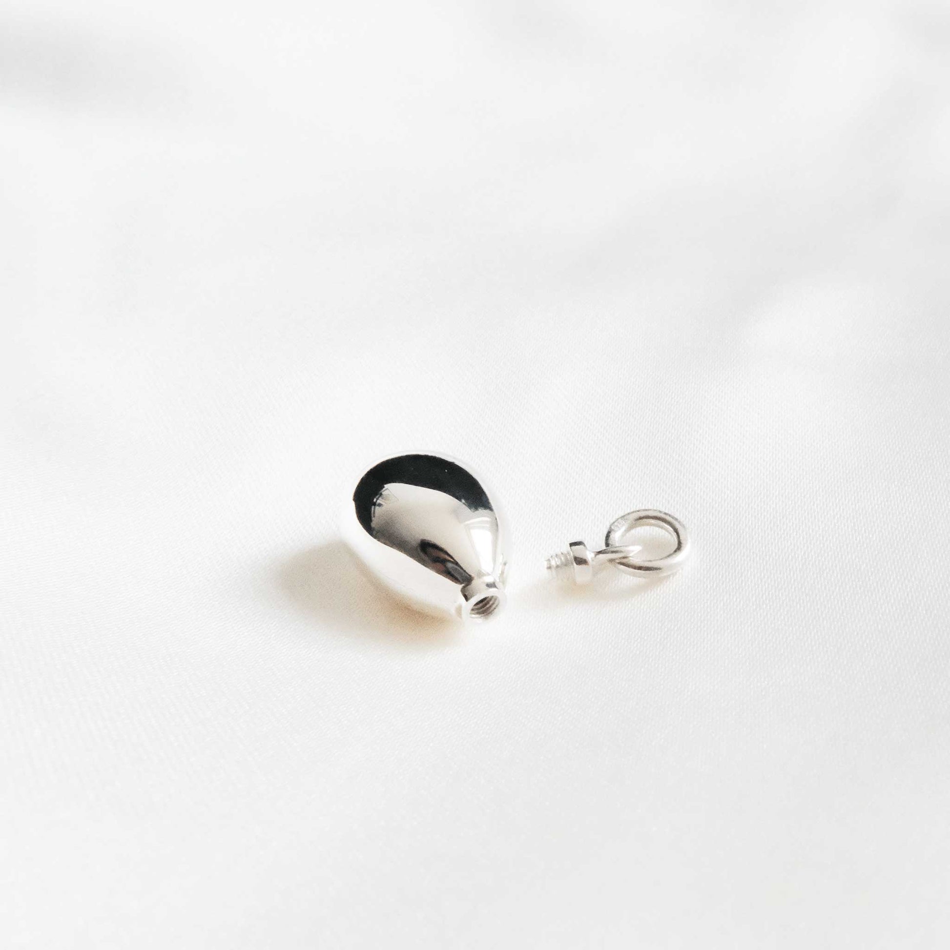 Ashes Jewellery Teardrop Necklace 925 Sterling Silver - Ashes Jewellery AE