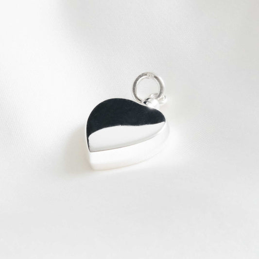 Heart Necklace for Ashes Sterling Silver - Ashes Jewellery AE